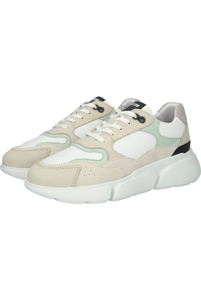 Blackstone Sneakers XL33 WHITE MINT - CHUNKY SNEAKER White 3 Blackstone Sneakers XL33 WHITE MINT - CHUNKY SNEAKER White - Afbeelding 3