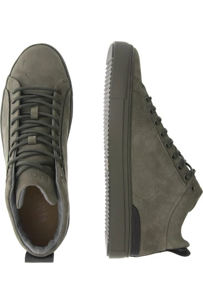 Blackstone SG19 - MID-TOP SNEAKERS Green 1 Blackstone SG19 - MID-TOP SNEAKERS Green