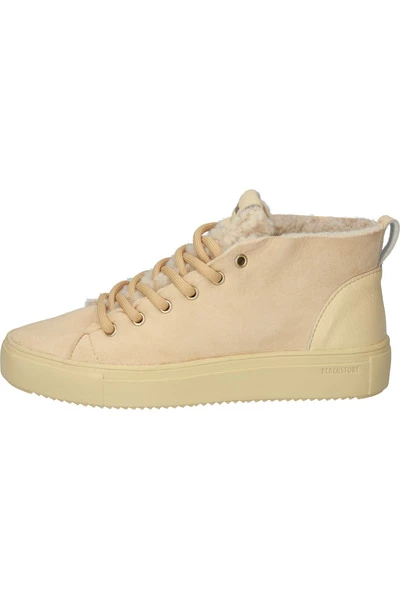 Blackstone Sneakers YUKA - QL48 - MID SNEAKER Yellow 5 Blackstone Sneakers YUKA - QL48 - MID SNEAKER Yellow - Afbeelding 5