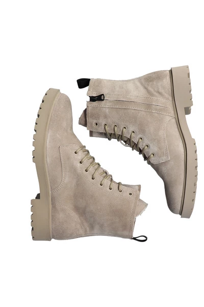 Blackstone Laarzen KAJSA - WL05 - LACE UP BOOTS Beige 3 Blackstone Laarzen KAJSA - WL05 - LACE UP BOOTS Beige - Afbeelding 3