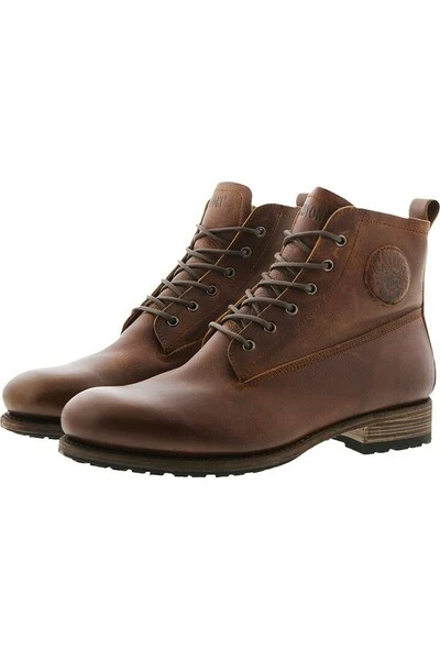 Blackstone Nette Schoenen GM10 OLD YELLOW - LACE UP BOOTS - FUR Brown 6 Blackstone Nette Schoenen GM10 OLD YELLOW - LACE UP BOOTS - FUR Brown - Afbeelding 6