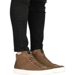 Blackstone Sneakers VG07 CARIBOU - MID-TOP SNEAKER Gray -Blackstone Winkel fe4ad42177eec8e6ea4978700c3a4957