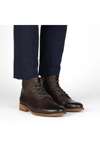 Blackstone Laarzen JM29 CHOCOLATE - HIGH LACE UP Brown 5 Blackstone Laarzen JM29 CHOCOLATE - HIGH LACE UP Brown - Afbeelding 5