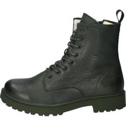 Blackstone Laarzen WL02 - LACE UP BOOT - FUR Green -Blackstone Winkel fec818d87eefdd75b35022feebc9f420